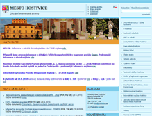 Tablet Screenshot of hostivice-mesto.cz